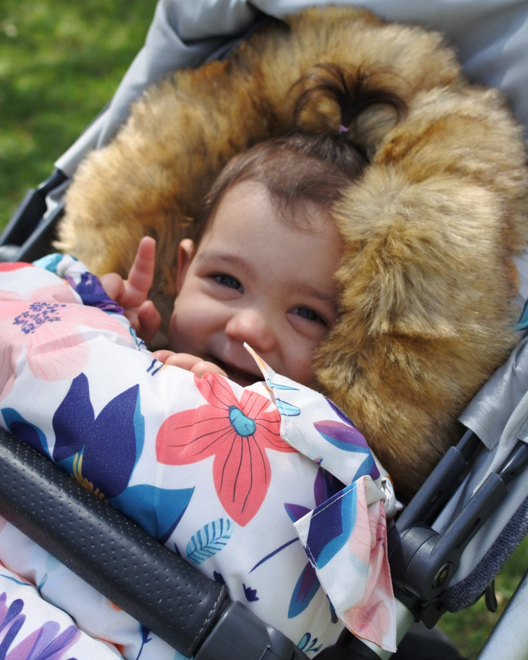 The All Seasons Pram Liner - Spring Blossom